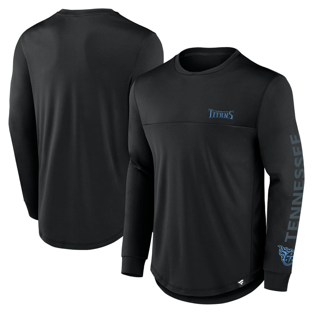 Tennessee Titans Blackout Long Sleeve T-Shirt - Black for sale