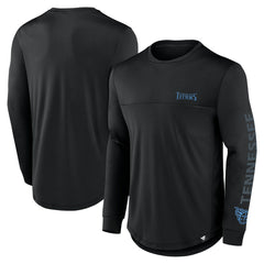 Tennessee Titans Blackout Long Sleeve T-Shirt - Black for sale