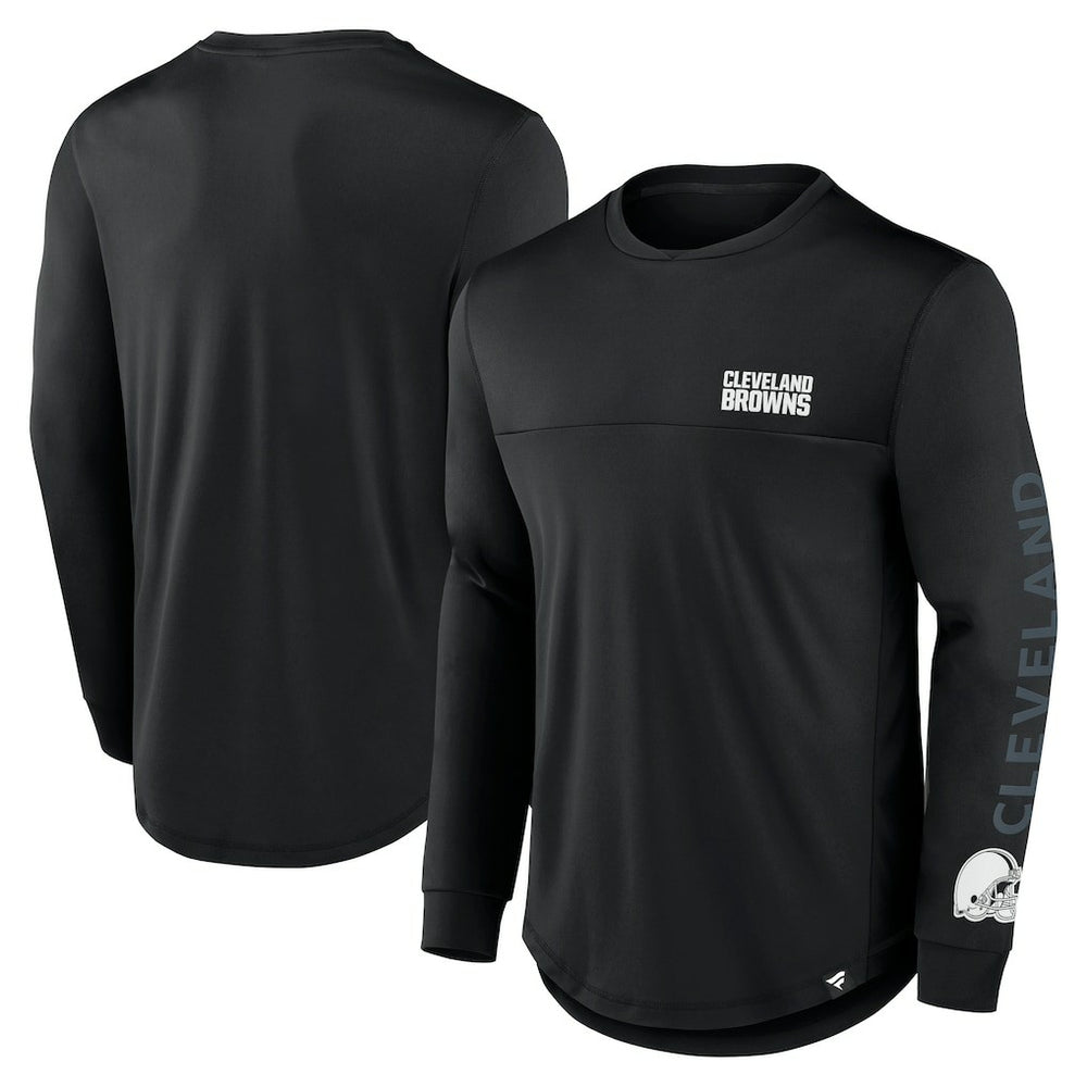Cleveland Browns Blackout Long Sleeve T-Shirt - Black online