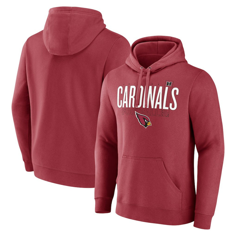 Arizona Cardinals Pylon Outline Pullover Hoodie - Cardinal on sale