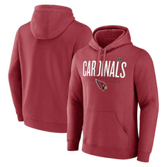 Arizona Cardinals Pylon Outline Pullover Hoodie - Cardinal on sale