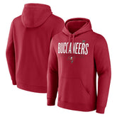 Tampa Bay Buccaneers Pylon Outline Pullover Hoodie - Red outlet