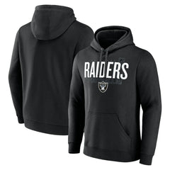 Las Vegas Raiders Pylon Outline Pullover Hoodie - Black on sale