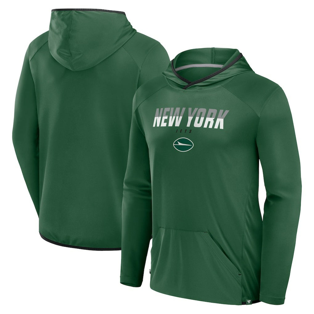 New York Jets Transitional Defender Hoodie Long Sleeve T-Shirt - Green online