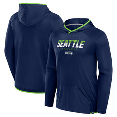 Seattle Seahawks Transitional Defender Hoodie Long Sleeve T-Shirt - College Navy sale