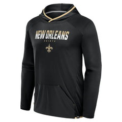 New Orleans Saints Transitional Defender Hoodie Long Sleeve T-Shirt - Black sale
