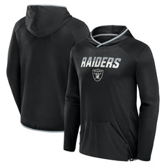 Las Vegas Raiders Transitional Defender Hoodie Long Sleeve T-Shirt - Black for sale