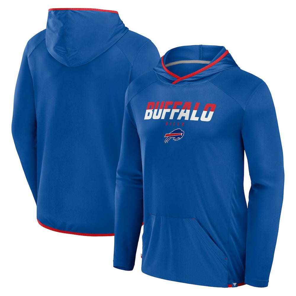 Buffalo Bills Transitional Defender Hoodie Long Sleeve T-Shirt - Royal outlet