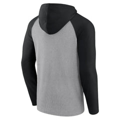 New Orleans Saints Under Center Long Sleeve Hoodie T-Shirt - Gray/Black for sale
