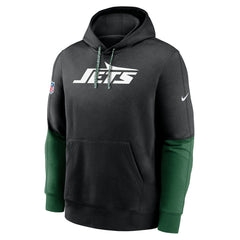New York Jets 2024 Sideline Club Pullover Hoodie - Black discount