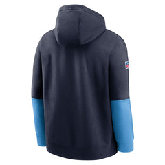 Tennessee Titans 2024 Sideline Club Pullover Hoodie - Navy for sale