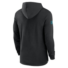 Jacksonville Jaguars 2024/25 Sideline Performance Long Sleeve Hoodie T-Shirt - Black discount
