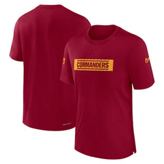 Washington Commanders Sideline Player Performance T-Shirt - Burgundy on sale