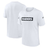 Las Vegas Raiders Sideline Player Performance T-Shirt - White online
