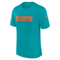 Miami Dolphins Sideline Player Performance T-Shirt - Aqua discount