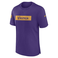 Minnesota Vikings Sideline Player Performance T-Shirt - Purple on sale