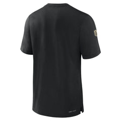 New Orleans Saints Sideline Player Performance T-Shirt - Black outlet
