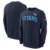 Tennessee Titans Club Pullover Sweatshirt - Navy outlet