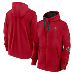 Tampa Bay Buccaneers Primetime Club Full-Zip Hoodie - Red cheap