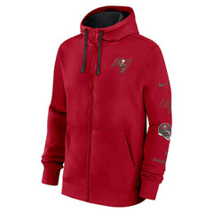Tampa Bay Buccaneers Primetime Club Full-Zip Hoodie - Red cheap
