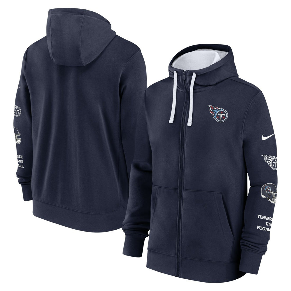 Tennessee Titans Primetime Club Full-Zip Hoodie - Navy cheap
