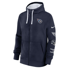 Tennessee Titans Primetime Club Full-Zip Hoodie - Navy cheap