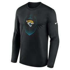 Jacksonville Jaguars Icon Legend Performance Long Sleeve T-Shirt - Black on sale
