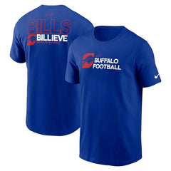 Buffalo Bills Outline T-Shirt - Royal online