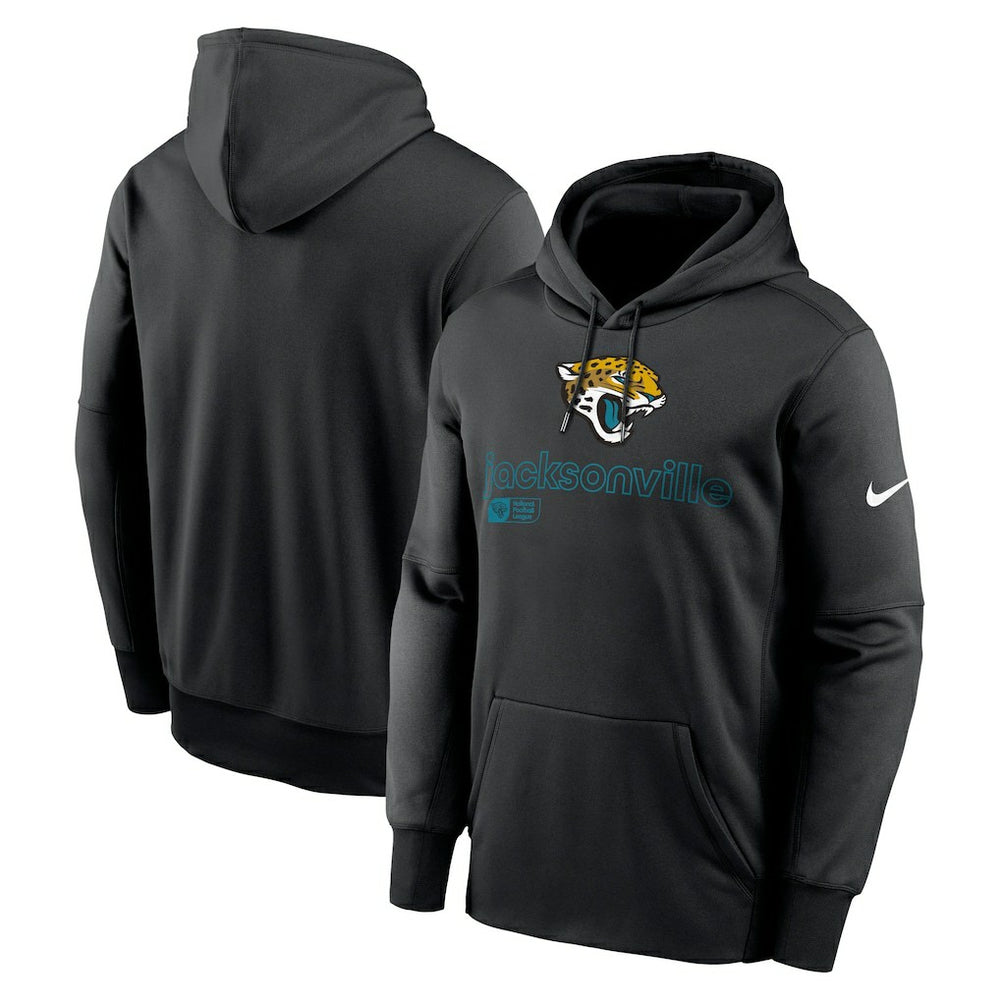 Jacksonville Jaguars Performance Pullover Hoodie - Black discount