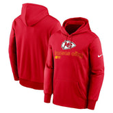 Kansas City Chiefs Performance Pullover Hoodie - Red on sale