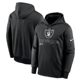 Las Vegas Raiders Performance Pullover Hoodie - Black discount