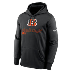 Cincinnati Bengals Performance Pullover Hoodie - Black discount