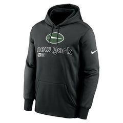 New York Jets Performance Pullover Hoodie - Black sale
