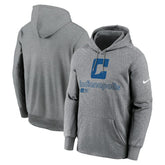 Indianapolis Colts Performance Pullover Hoodie - Heather Gray discount