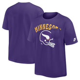 Minnesota Vikings Rewind Heavy Max90 Pocket T-Shirt - Purple sale