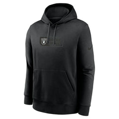 Las Vegas Raiders Edge Pack French Terry Club Pullover Hoodie - Black for sale