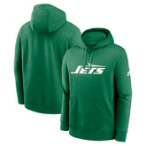 New York Jets Big & Tall Club Logo Pullover Hoodie - Green outlet