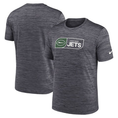 New York Jets Big & Tall Velocity Performance T-Shirt - Black outlet