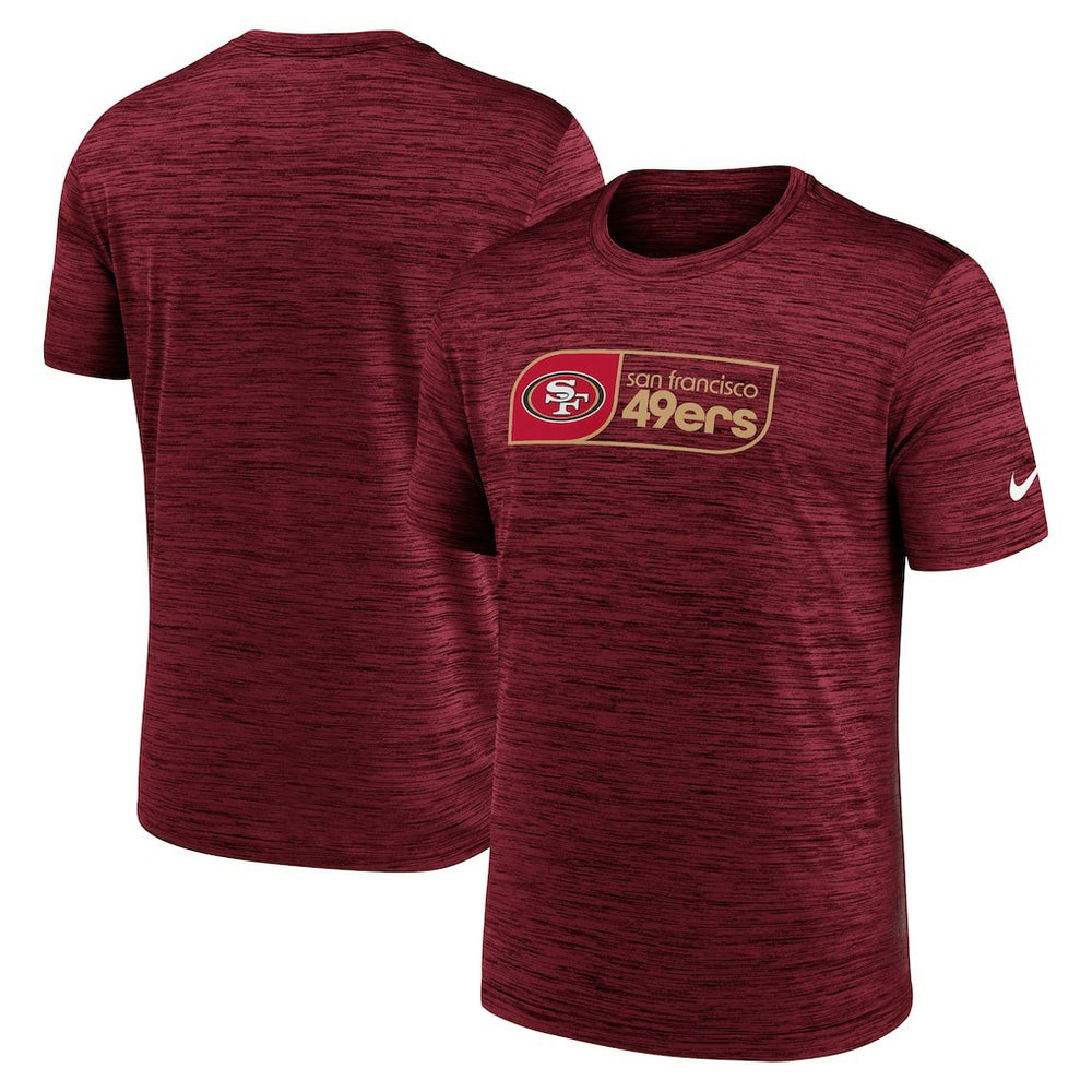 San Francisco 49ers Big & Tall Velocity Performance T-Shirt - Scarlet cheap