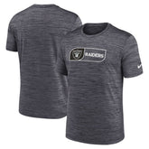 Las Vegas Raiders Big & Tall Velocity Performance T-Shirt - Black cheap