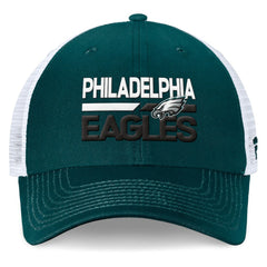 Philadelphia Eagles Upper Trucker Adjustable Hat - Midnight Green/White online