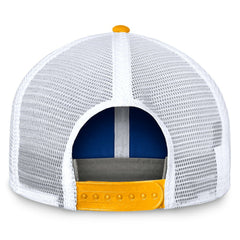 Los Angeles Rams Bench Trucker Adjustable Hat - Royal/Gold online