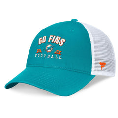 Miami Dolphins Timeout Trucker Adjustable Hat - Aqua cheap