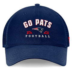 New England Patriots Timeout Trucker Adjustable Hat - Navy sale