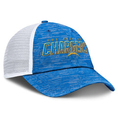 Los Angeles Chargers Challenge Trucker Adjustable Hat - Heather Powder Blue cheap