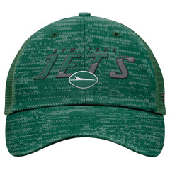 New York Jets Challenge Trucker Adjustable Hat - Heather Green online