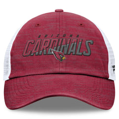 Arizona Cardinals Challenge Trucker Adjustable Hat - Heather Cardinal for sale