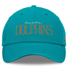 Miami Dolphins Women's Review Unstructured Adjustable Hat - Aqua online