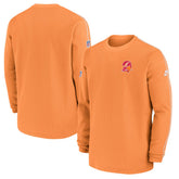 Tampa Bay Buccaneers Alternate Logo Coach Long Sleeve Top - Orange outlet