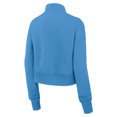 Tennessee Titans Women's Rewind Phoenix Half-Zip Sweatshirt - Light Blue sale